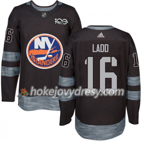 Pánské Hokejový Dres New York Islanders Andrew Ladd 16 1917-2017 100th Anniversary Adidas Černá Authentic